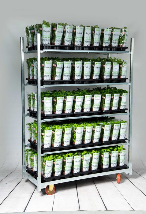 wózki duńskie, wózki kwiatowe