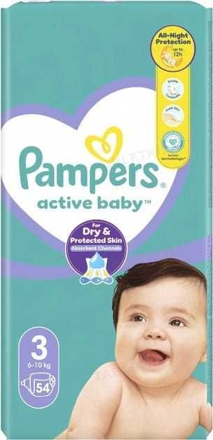 Памперси Pampers Active Baby 3 54 шт.