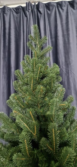 Ялинка штучна 1,8м лита пишна Елка искусственная литая 180 см