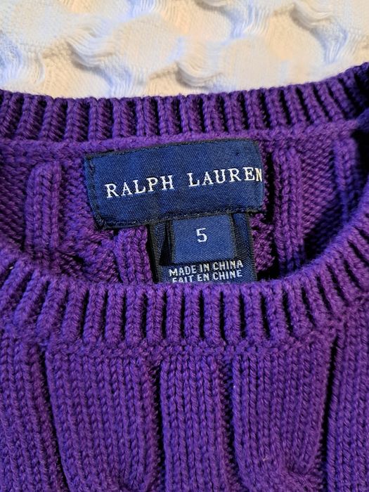 Dziewczecy sweter Ralph lauren 104/110
