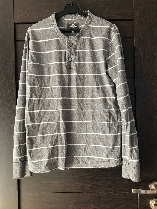 lekki męski sweter, szary H&M