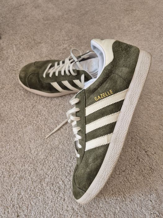 Ténis Adidas Gazelle Verde – Tamanho 44 (US 10,5) – Excelente Estado