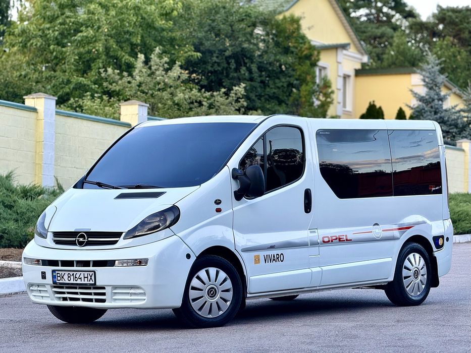 Opel Vivaro 1.9 ПАСАЖИР 9 Місць! Ідеальний Стан Гаражне зберігання 1 ВЛАСНИК!