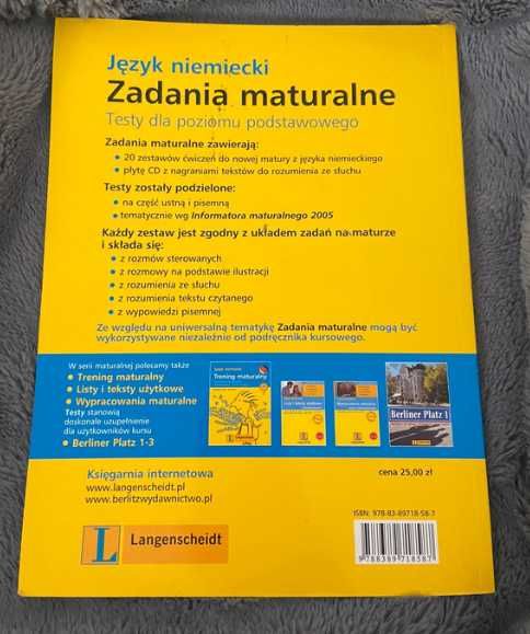 Zadania maturalne niemiecki