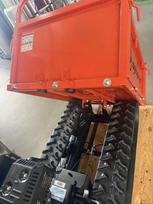 Mini dumper lagartas 350 kg