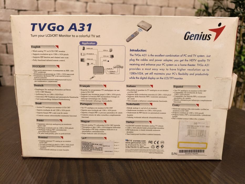 Conversor Monitor em TV
