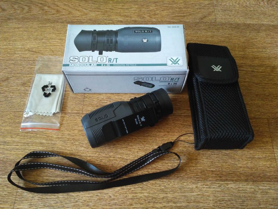 Монокуляри Vortex Solo 8x25/10x25 / 8x36/10х36 WP/ R/T 8x36 (водонепроникні, ударостійкі, азотозаповнені)