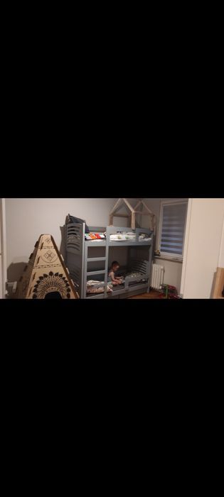 Łóżko piętrowe 190x80