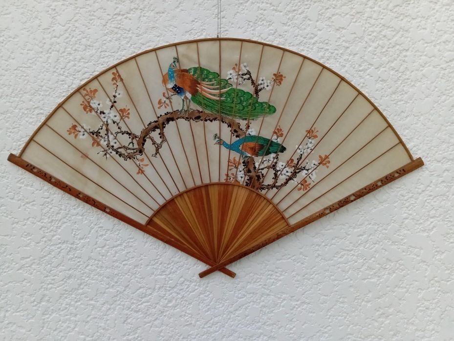 Leque Vintage Decorativo