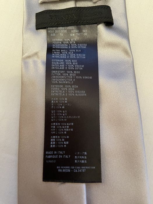 Галстук, краватка prada