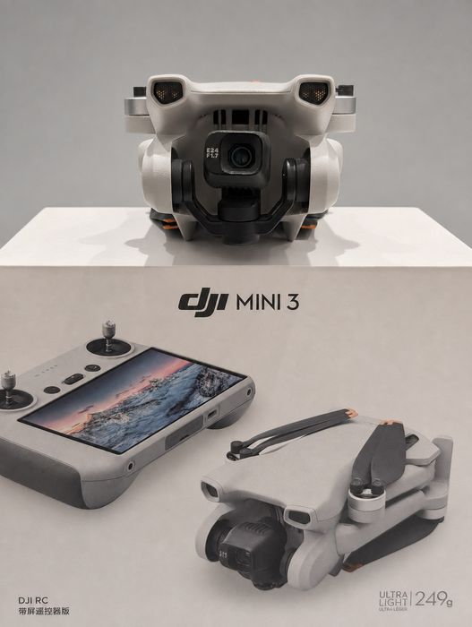 Dron DJI Mini 3 -- Nowy -- Nieaktywowany -- Gwarancja 24mc