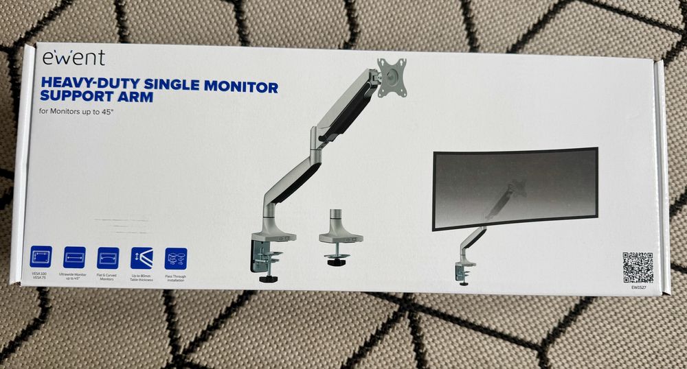 Suporte Articulado Ewent 1527 para Monitor até 45"