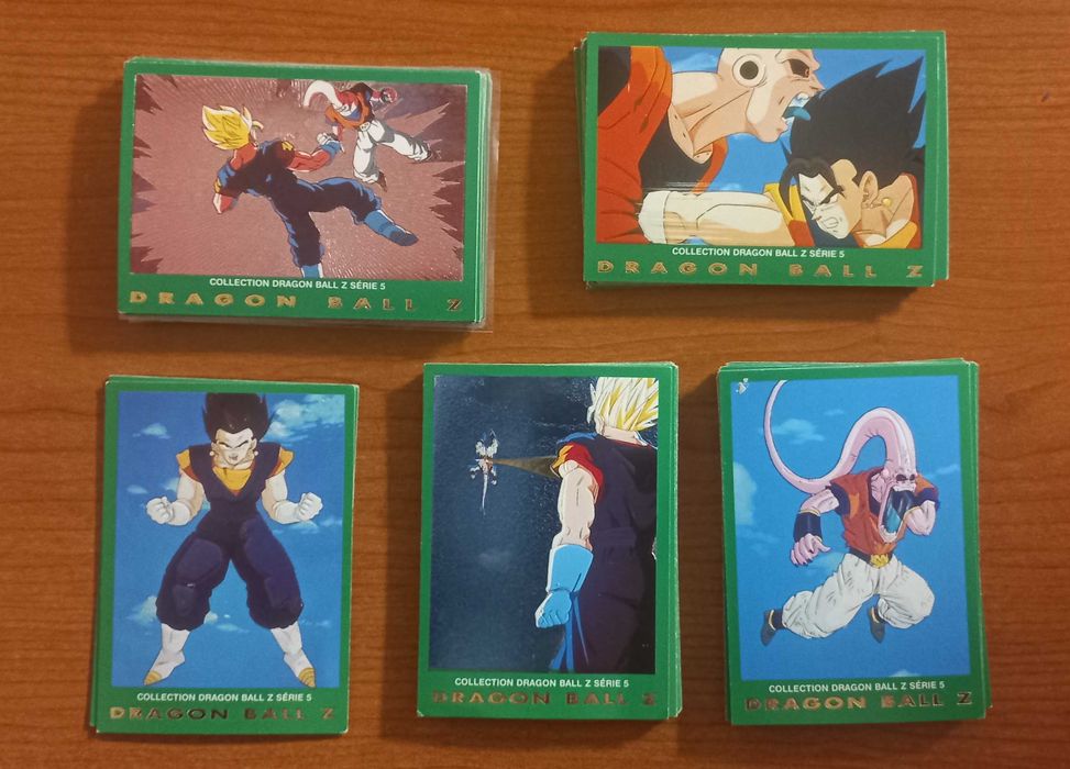 Cartas Dragon Ball Z Série 5 Verde
