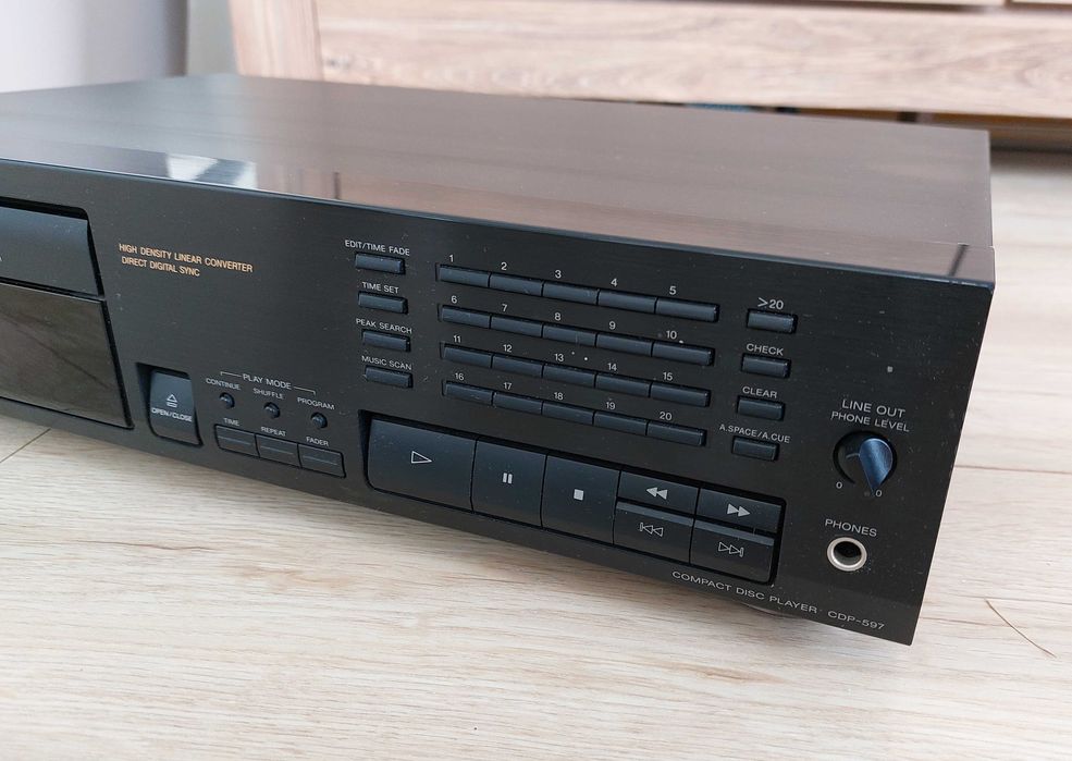 sony cdp-597 odtwarzacz cd