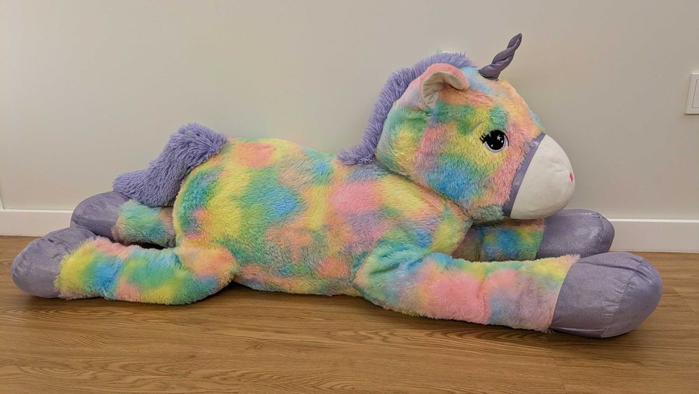 Peluche XL Unicórnio Colorido