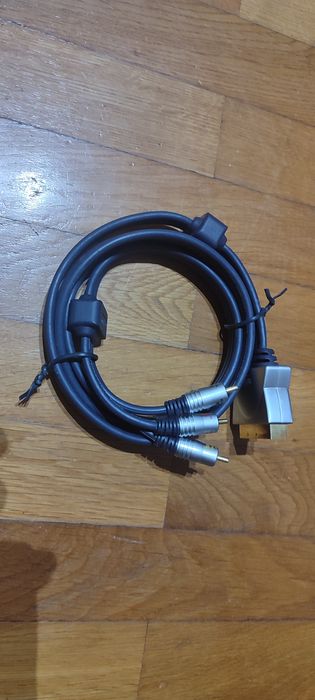 Cabo Profigold 3RCA-SCART