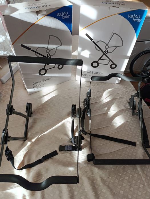Adaptery do wózka bliźniaczego Valco Baby pod nosidełka