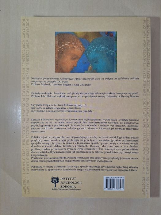 Mick Cooper Efektywność psychoterapii i poradnictwa psychologicznego