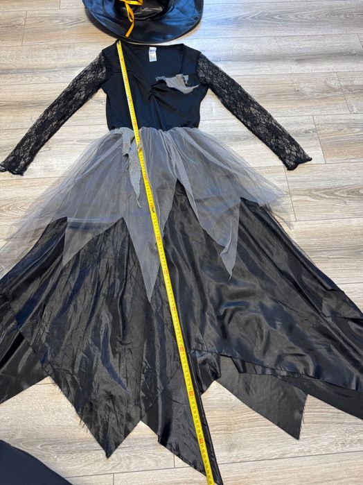 Плаття баби яги відьми чорна вдова чаклунки