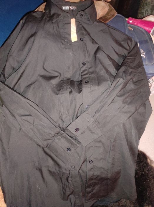 Camisa preta para homem
