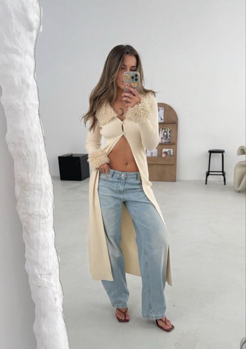 Кардиган bershka, Трендова міні сукня