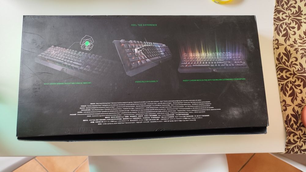 Teclado Razer Blackwidow X Chroma