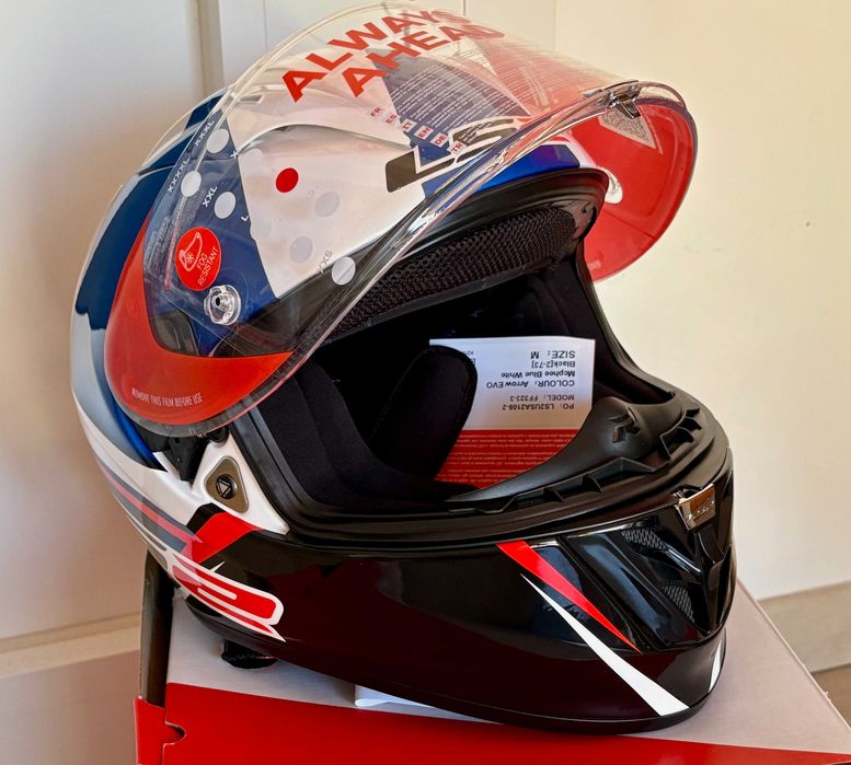 Capacete NOVO LS2 Arrow R Mc Phee Carbon/Kevlar (44% DESCONTO) Em S eM