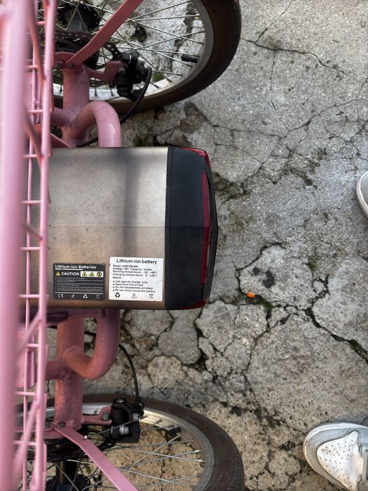 Bicicleta de três rodas eletrica | triciclo eletrico