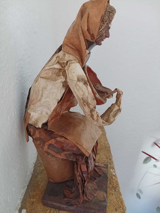 Escultura de arte mexicana em papel