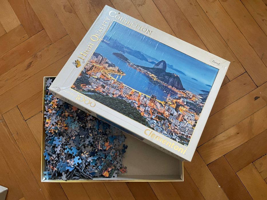 Puzzle trefl high quality collection clementoni 1000 części