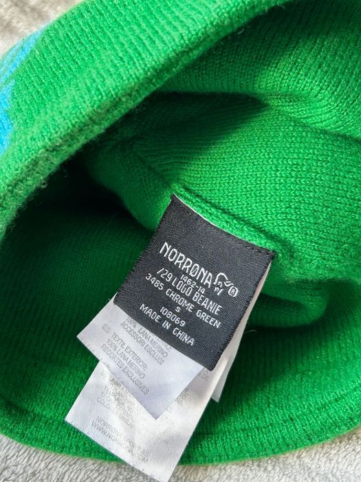 Norrona czapka na zimę naturalna 100% merino