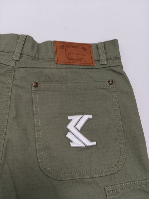 Karl Kani x Stranger Things szorty Cargo khaki/ limitowana edycja /nowe rozmiar XS