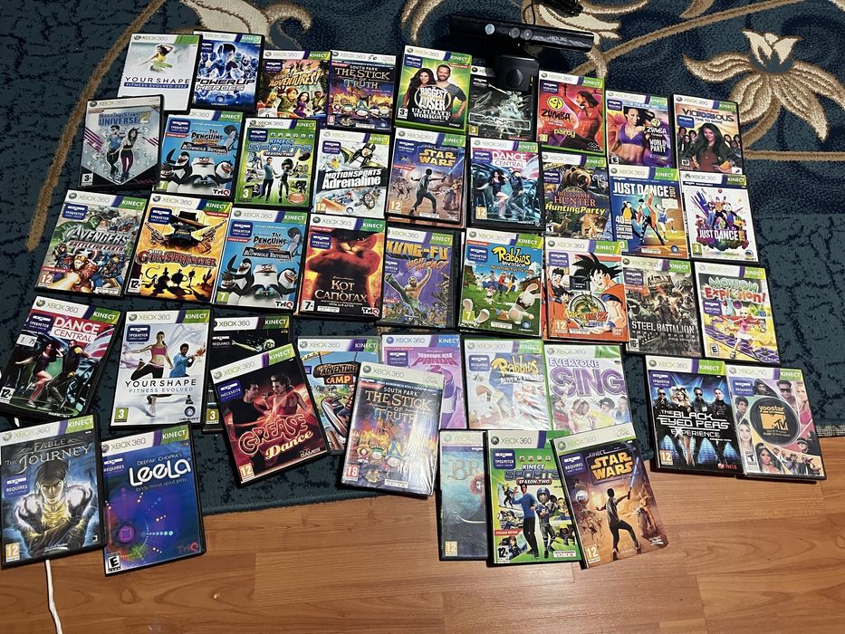 Кінект та диски до кінекту