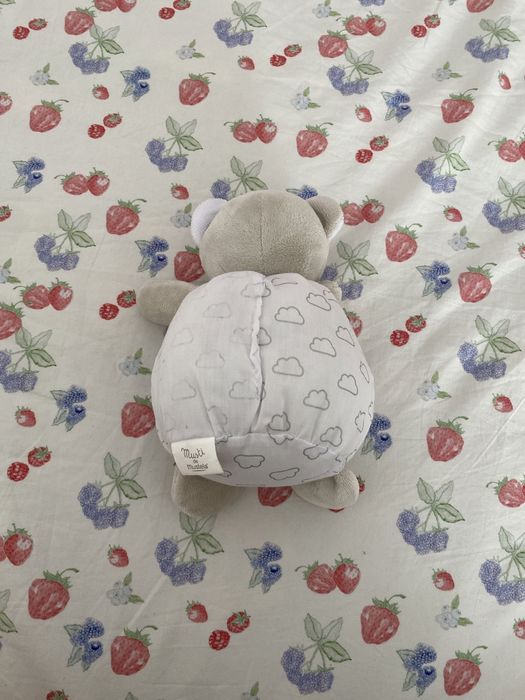 Peluche musti - mustela ursinho cinza