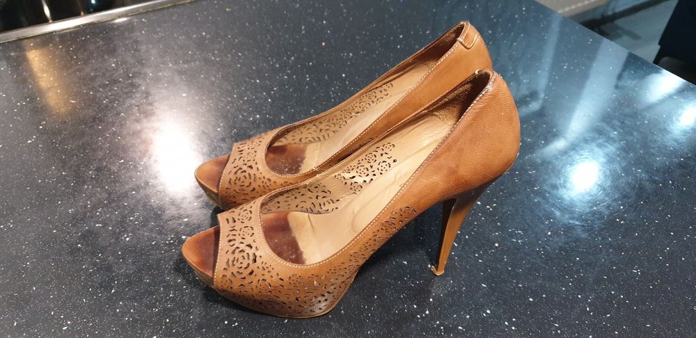 Buty szpilki Quazi obcas 12 cm