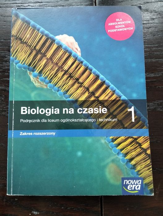 Biologia na czasie 1 zakres rozszerzony