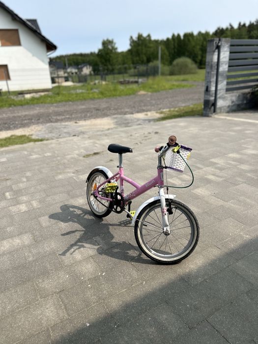 Rower dziewczecy bitwin z koszyczkiem