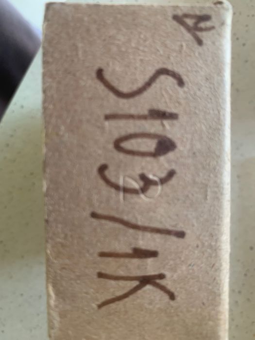 Válvula rádio / televisão caixa s103/ 1k