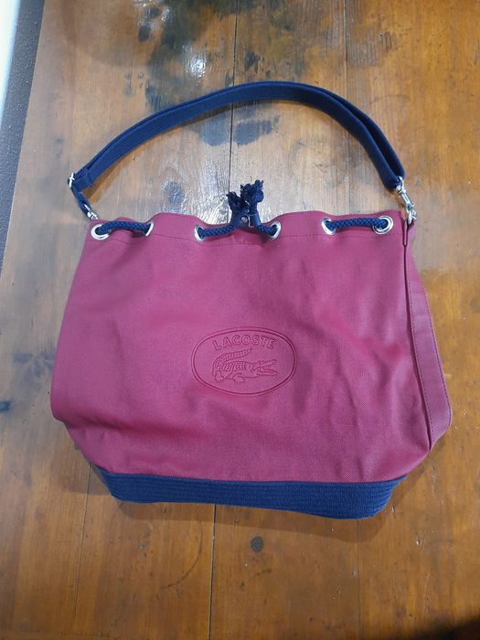 Mala Lacoste Bordeaux
