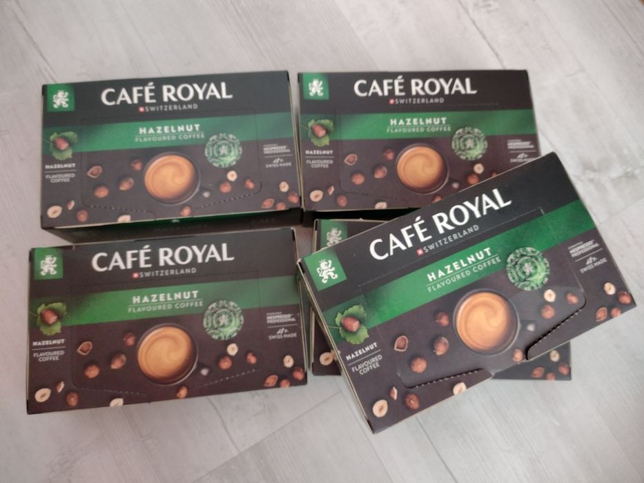 Kapsułki Nespresso Professional Pro - Café Royal  hazelnut orzechowe 50szt