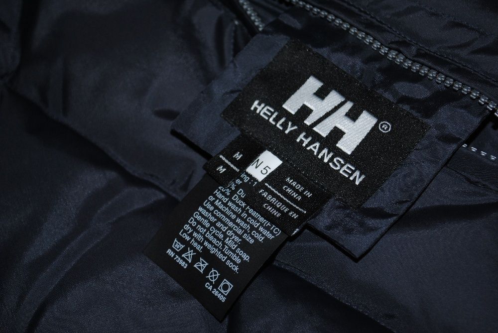Hell hansen пуховик двустронний оригинал