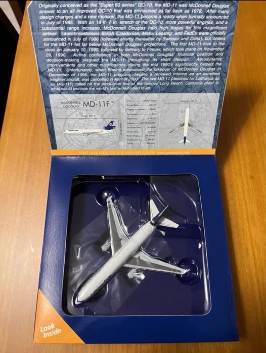 Gemini Jets lufthansa cargo MD-11 1/400