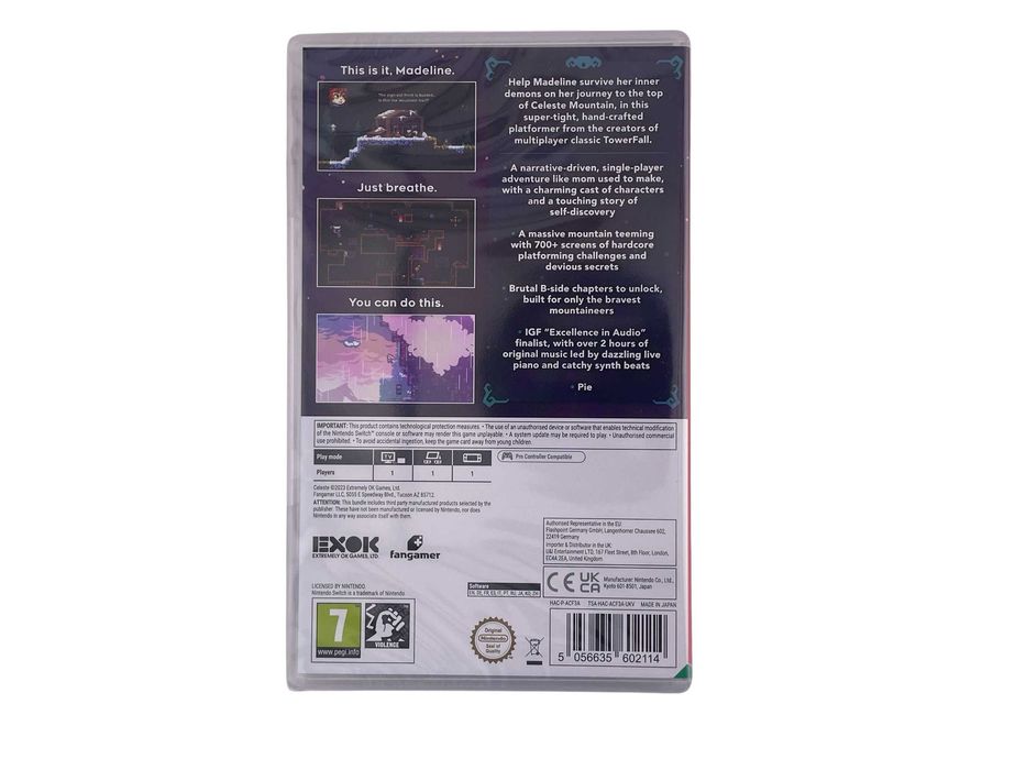Celeste Nintendo Switch VIMAGCO.PL Bydgoszcz Śniadeckich 11