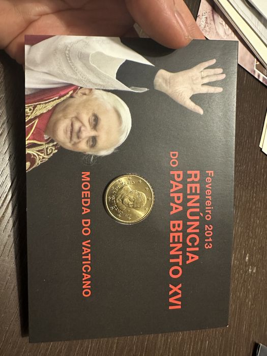 Moedas de euro comemorativas colecao