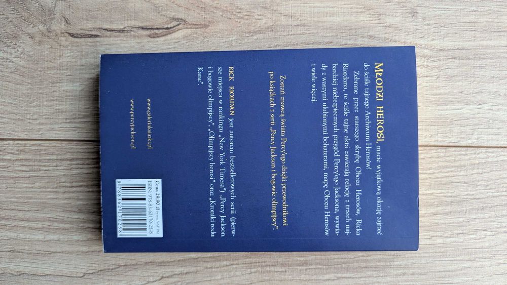 Archiwum herosów Rick Riordan Percy Jackson