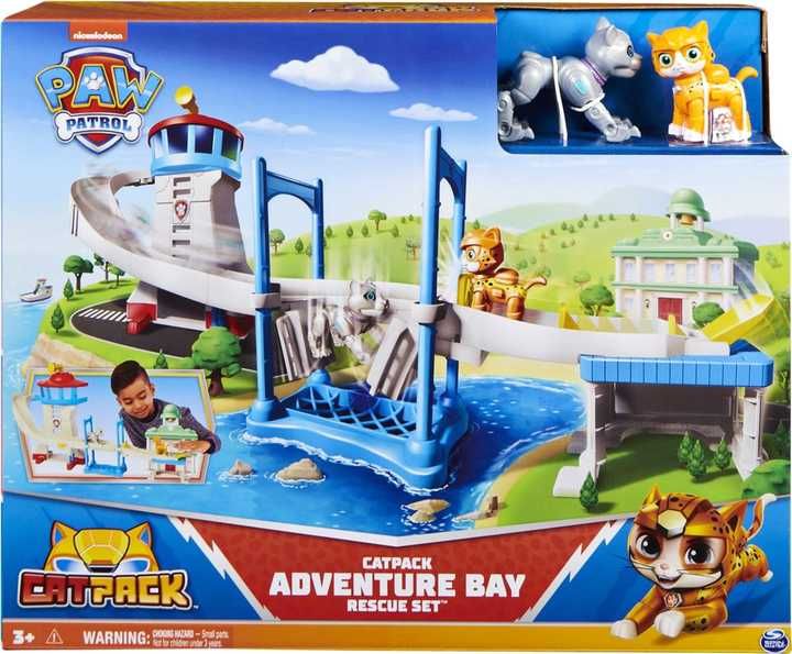 Розпродаж до 15.05!  Ігровий набір Spin Master Paw Patrol Adventure Bay Cat