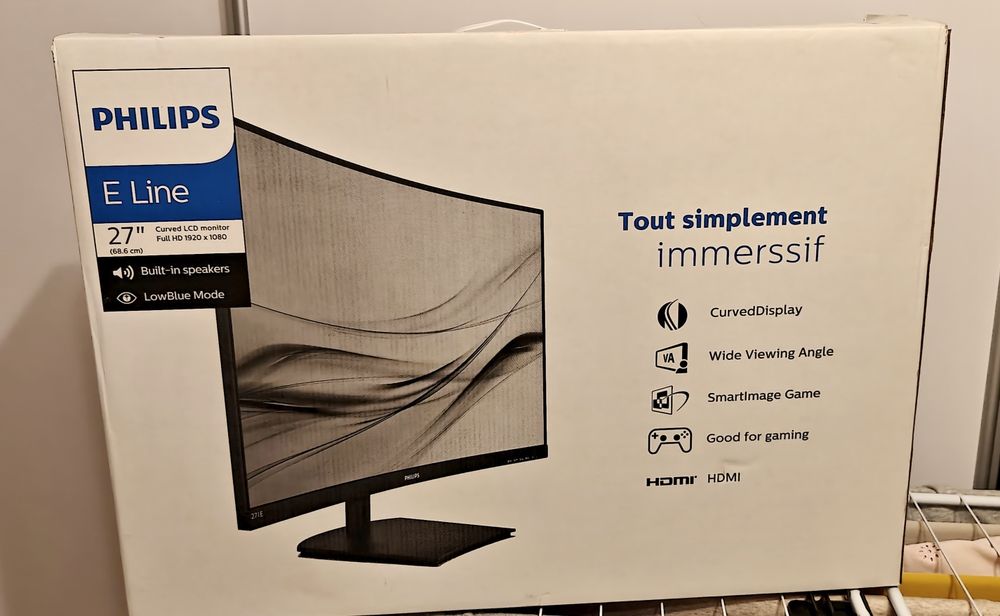 Prawie nowy monitor Philips 27" zakrzywiony