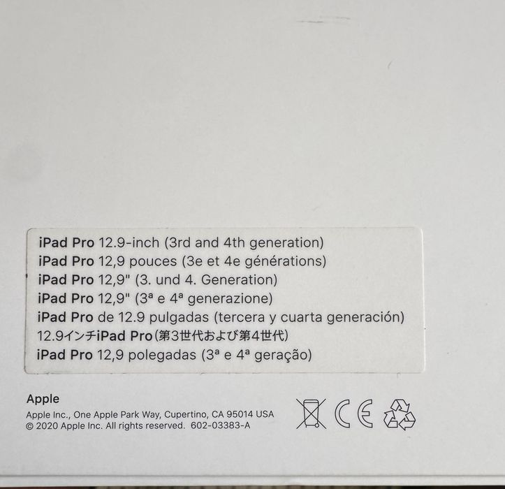 Capa e teclado Smart Keyboard Folio ipad 12.9