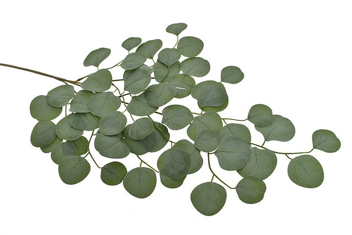 Eukaliptus gałązka liść girlanda wesele liście sztuczne kwiaty wazon