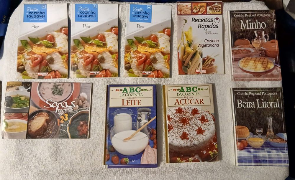 Lote de Receitas Vàrias ver todas fotos